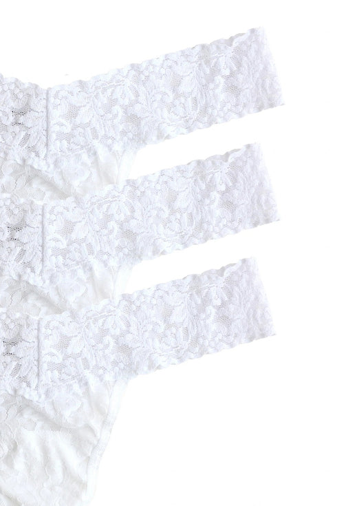 Hanky Panky  3 Pack Low Rise Thongs